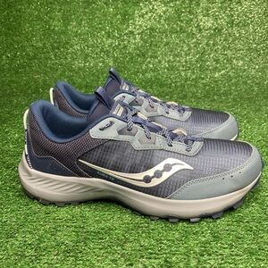Saucony Mens Aura TR GTX S20862-110 Blue Running Shoes Sneakers Size 12 Worn 1X